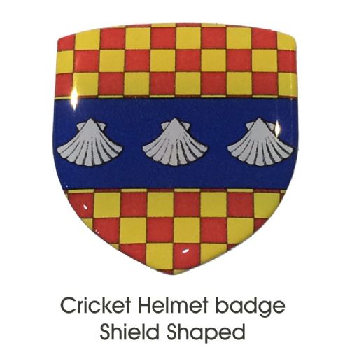 Helmet Badge Shield Shape